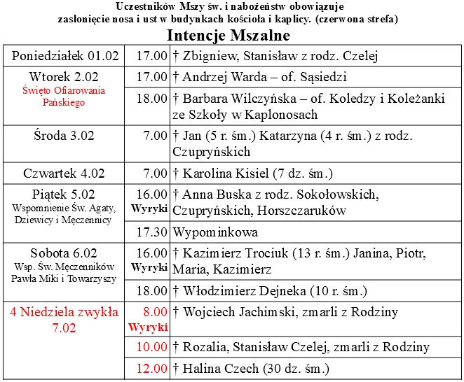 od 01.02 do 07.02.2021