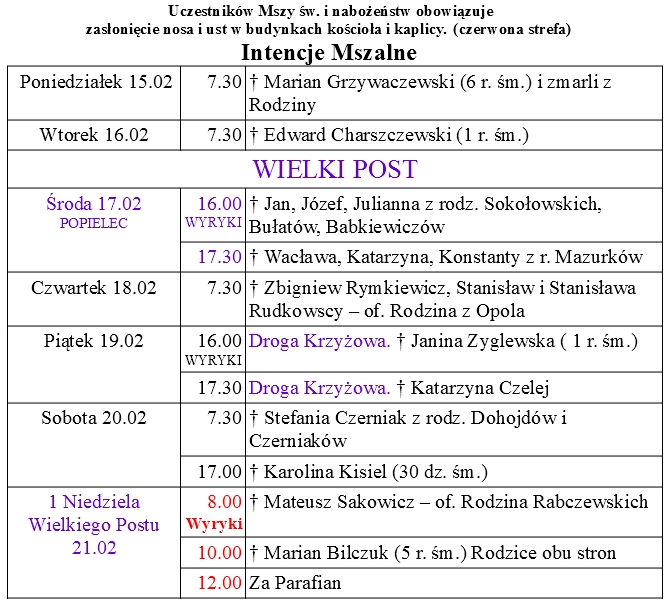 od 15.02 do 21.02.2021