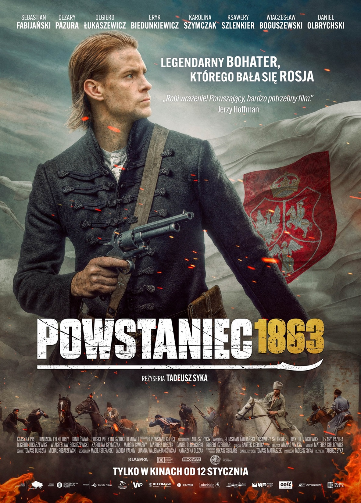 Plakat film - Powstaniec 1863