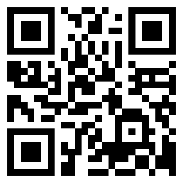 Kod qr prowadzący do strony www wyszukiwarki pochowanych na cmentarzu w Lubieniu