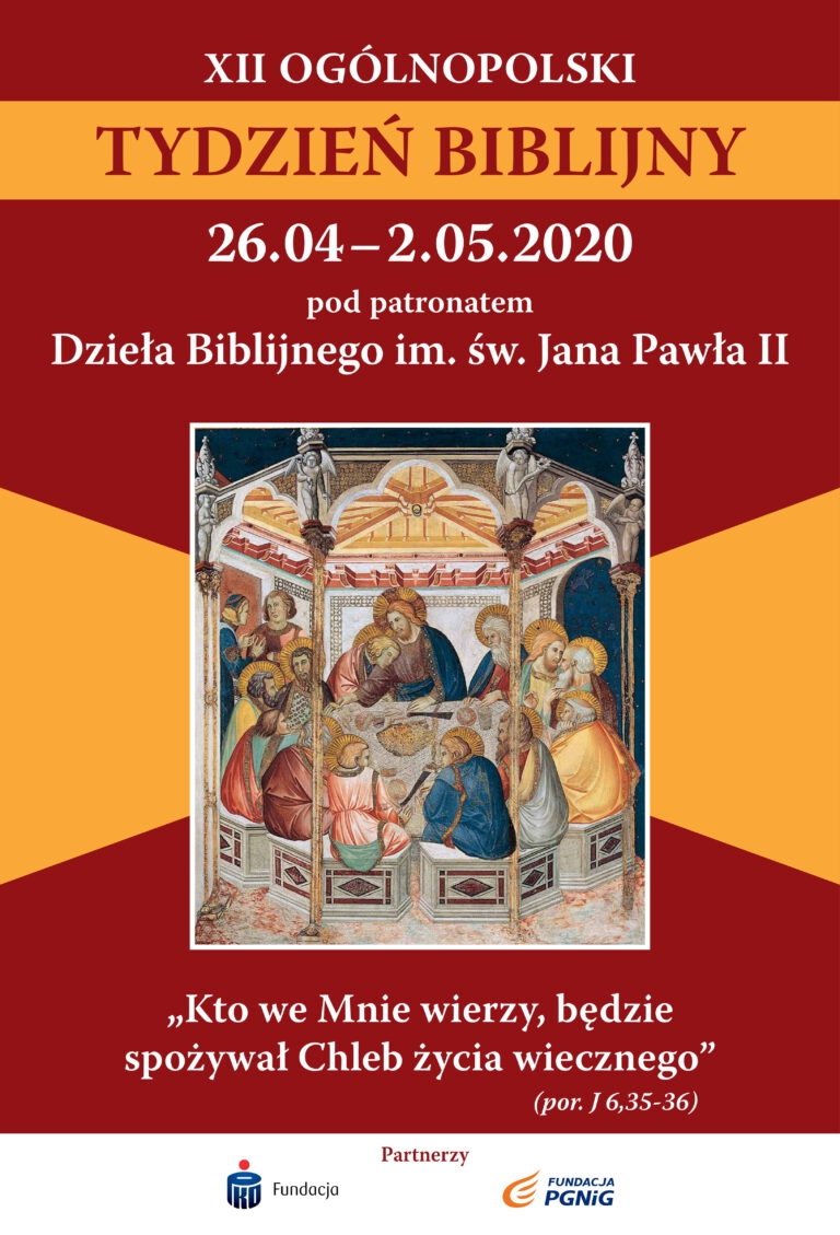 XII tydzien biblijny 26.04-02.05-2020